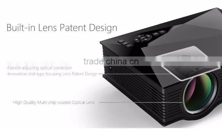 Multimedia 1200 Lumens WiFi Wireless Portable LCD LED Home Theater Projector Support 1080P With IR/USB/SD/HDMI/VGA