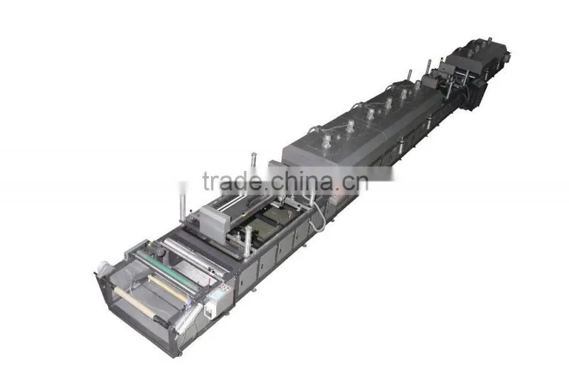 hot sale two color non-woven bag printing non woven fabric screen printing machine
