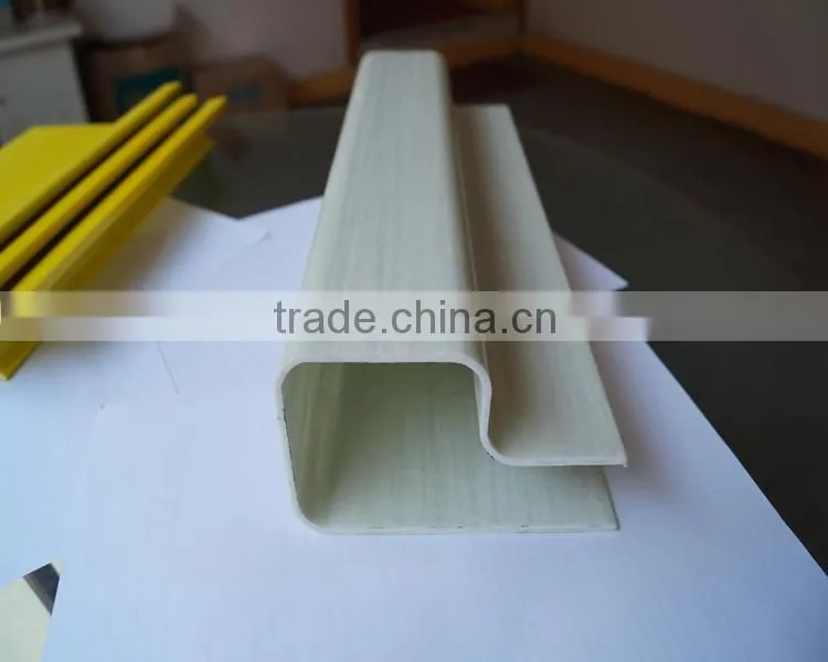 Fiberglass Pultrusion Process Structural Square Tube, Fiberglass Standard Structural Profiles