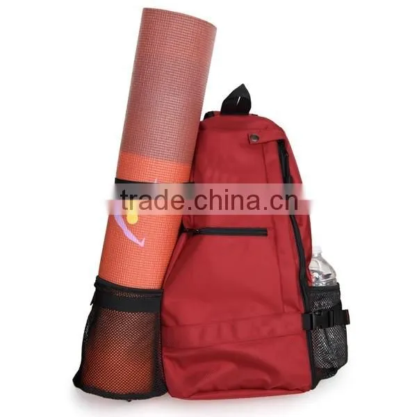Waterproof Gym Backpack Bag Large Yoga Mat Bag