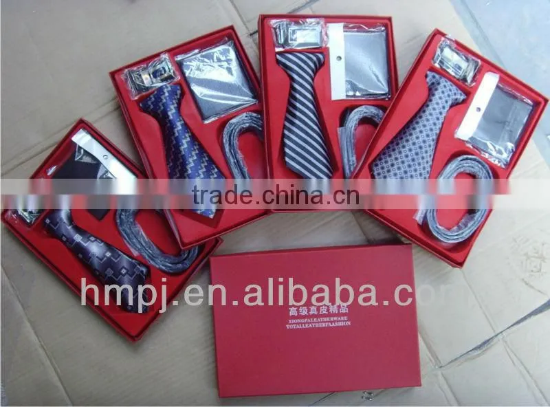 Wholesale leather belt Gift Set