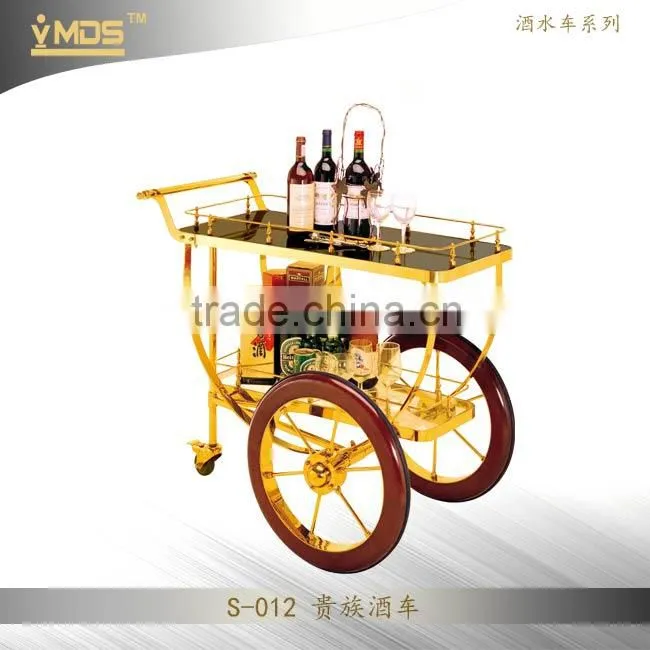 MAX S-004 Modern Wine Bar Cart Furniture,Drink Trolley For Sales