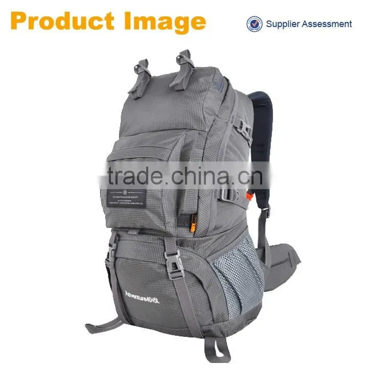 China supplier distribute high quality camping hiking backpack, 2016 outdoor hiking bag in small order