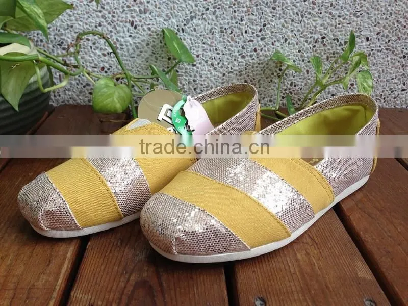 Stylish canvas shoes, shoe loafer, espadrille