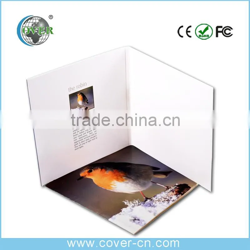 Customized happy birthday greeting cards with led lights,christmas greeting card,voice recording greeting card