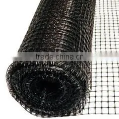Plastic streched neeting protect plants from bird & insect