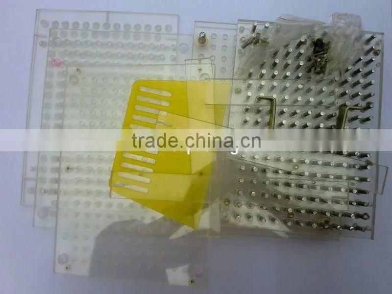 187 holes manual capsule filling machine + tamping tool size 00# capsule plastic sheet