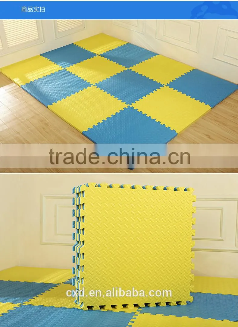 HOT cheap custom EVA floor puzzle mat for home