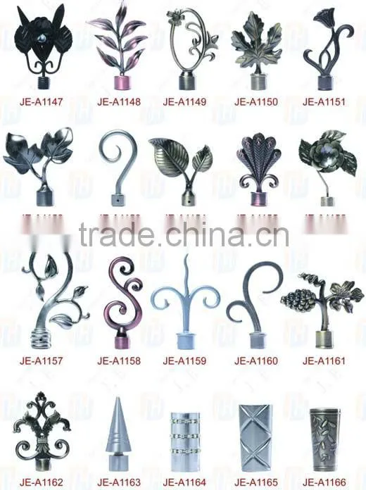 Curtain accessories for curtain rod,curtain finial
