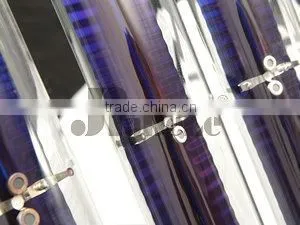 Pressurized solar collector with 70mm metal glass vacuum heat pipe tube