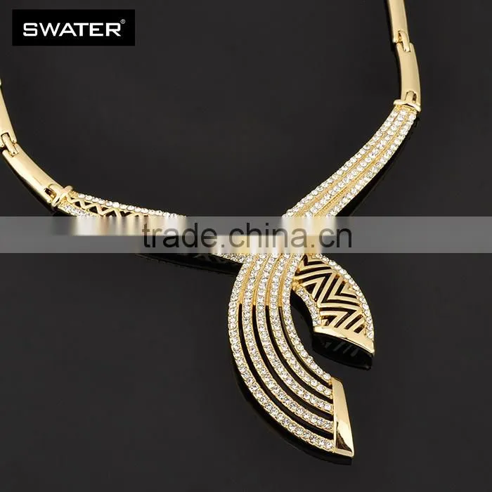 Wholesale Jewelry Stylish Fake Gold Jewelry Set