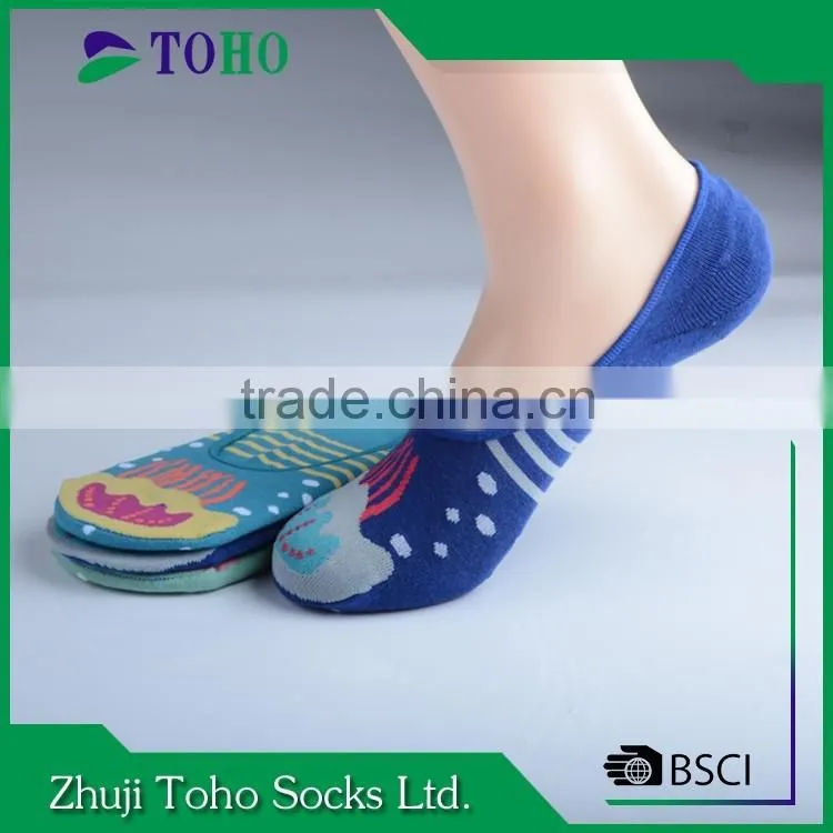 Bulk produce invisible custom knitted socks