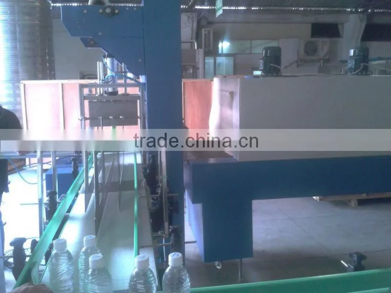Automatic Shrink Wrapping Packing Machine/ plastic film wrap shrinking packaging machine/ automatic bottle packing machine