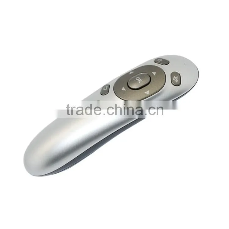 2.4 G fancy laser wireless presenter with air mouse remote control for business gift