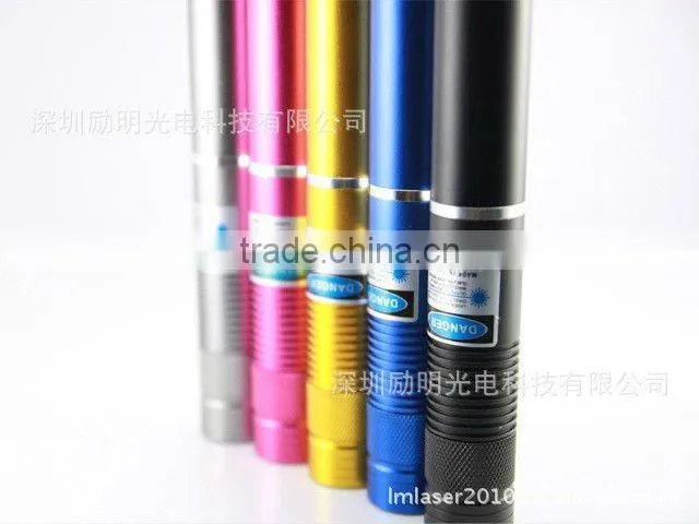 100%Guarantee High power 445nm Blue Laser Pointer 2000mw With Glasses+Battery+Charger Wholesale & Retail