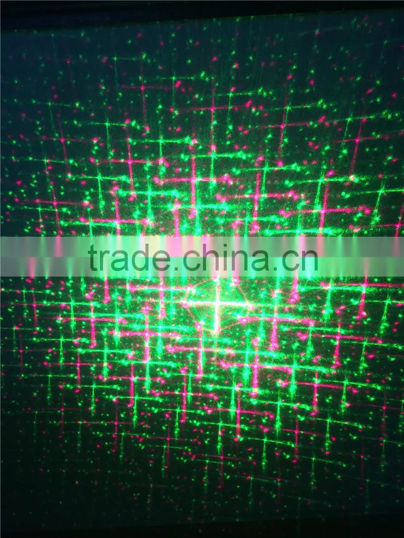 High Quality Green and Red Mini Laser Stage Lighting Wholesale 24 in 1