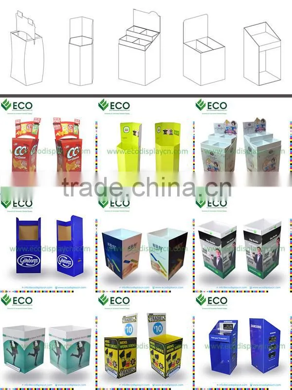 Point of purchase School bus POP displays, cardboard displays