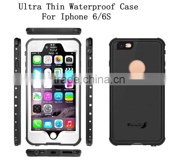 Shock Absorbing Case Heavy Duty Tough Cover for Iphone6, For Iphone 6 Waterproof Case