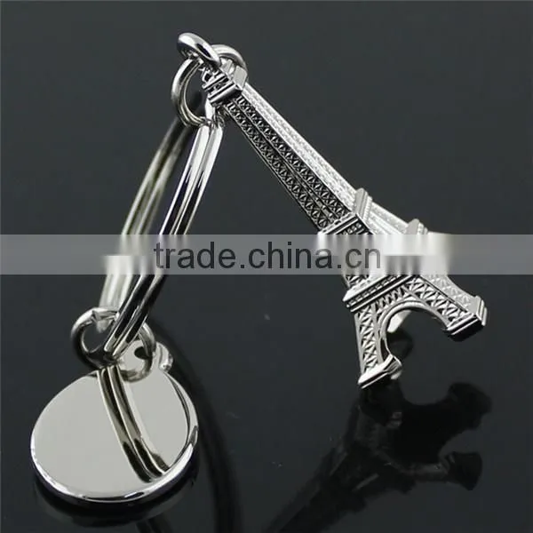 2015 Custom Shape Keychain / China Keychain Manufacturers / Hot Sale Eiffel Tower Keychain