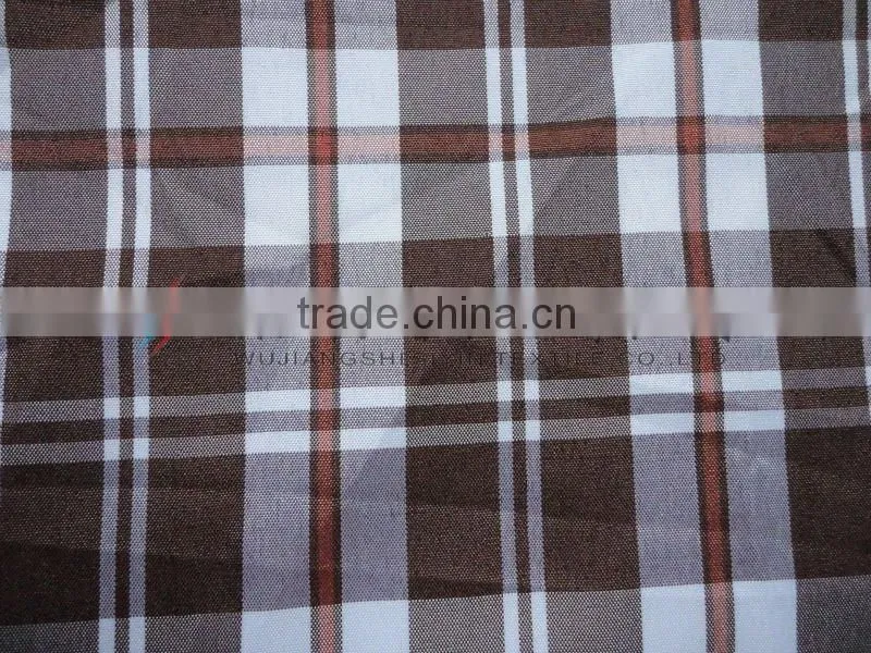 men's shirt Yarn Dyed Check Fabric