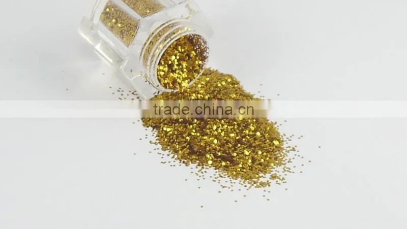 0.6mm PET Aureate Glitter Powder