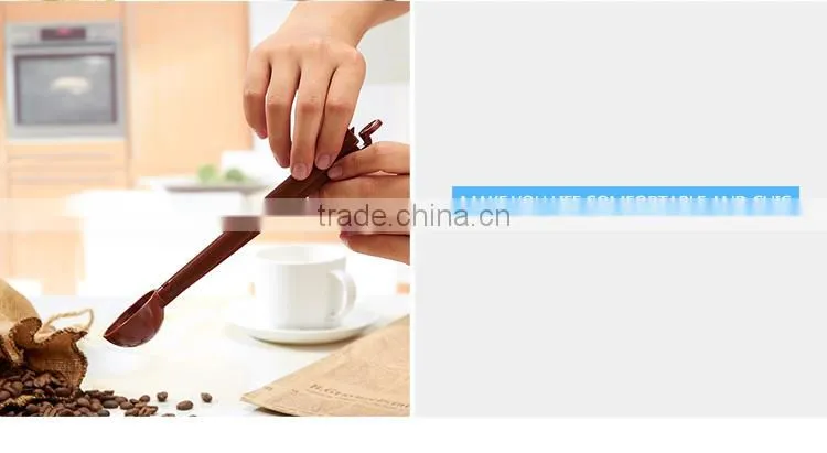 Ice Cream Tea Coffee Handled Long Handle Spoons plastic spoon Tableware Flatware