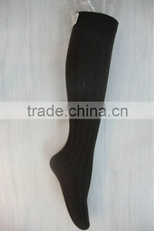 knitted wool stocking knee high socks