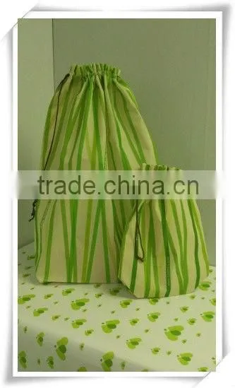 Hot sale polyester drawstring school bag
