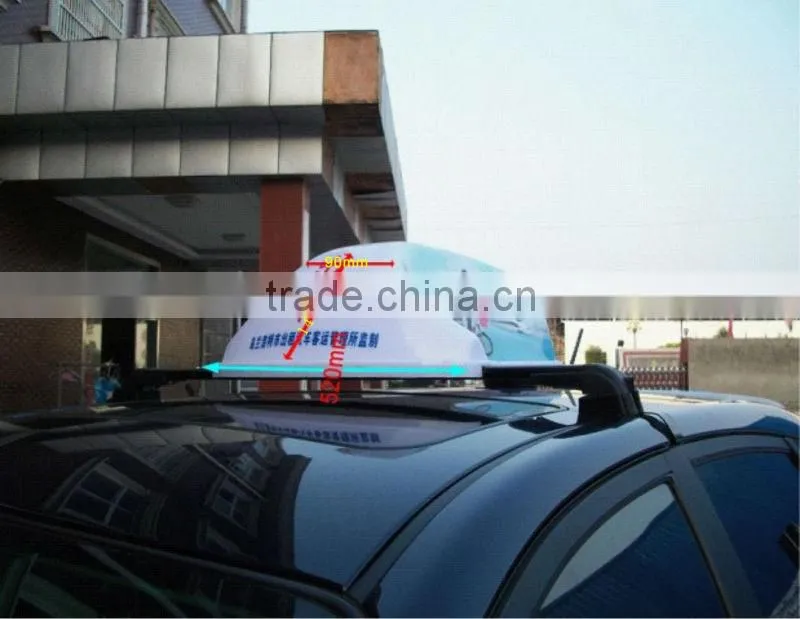 Waterproof Led Taxi Light Box for Advertising