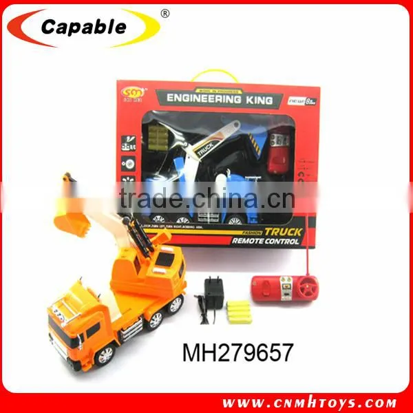4 Channel RC Construction toy trucks, Kids Toy Construction Truck for sale