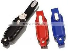 best selling new design leather usb flash drive