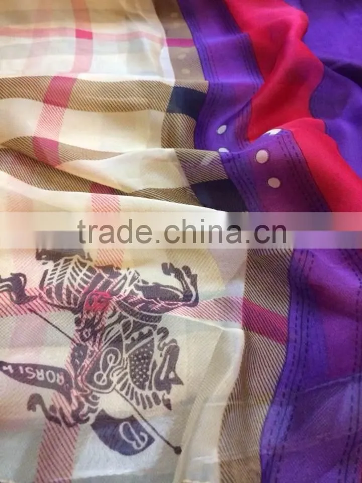 2015 New Design Latest Fashion Spring new hot leopard jacquard scarf 100%viscose