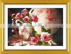 chinese flower cross stitch kits supplies wholesale