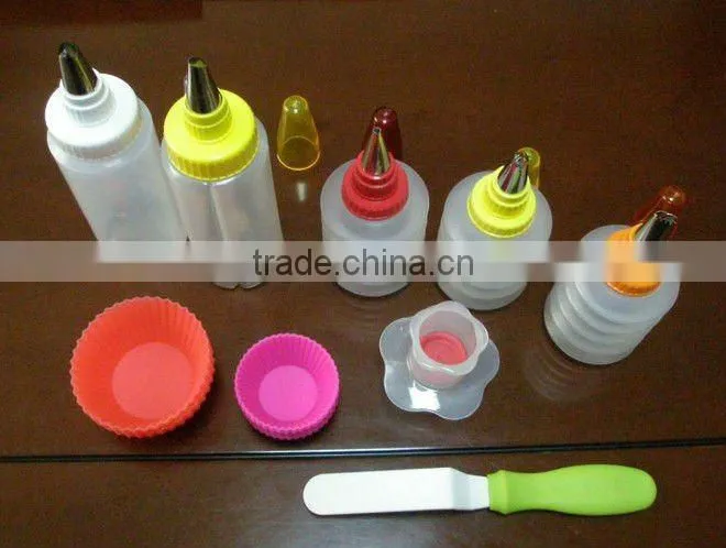cookie and cupcake decorative bottles