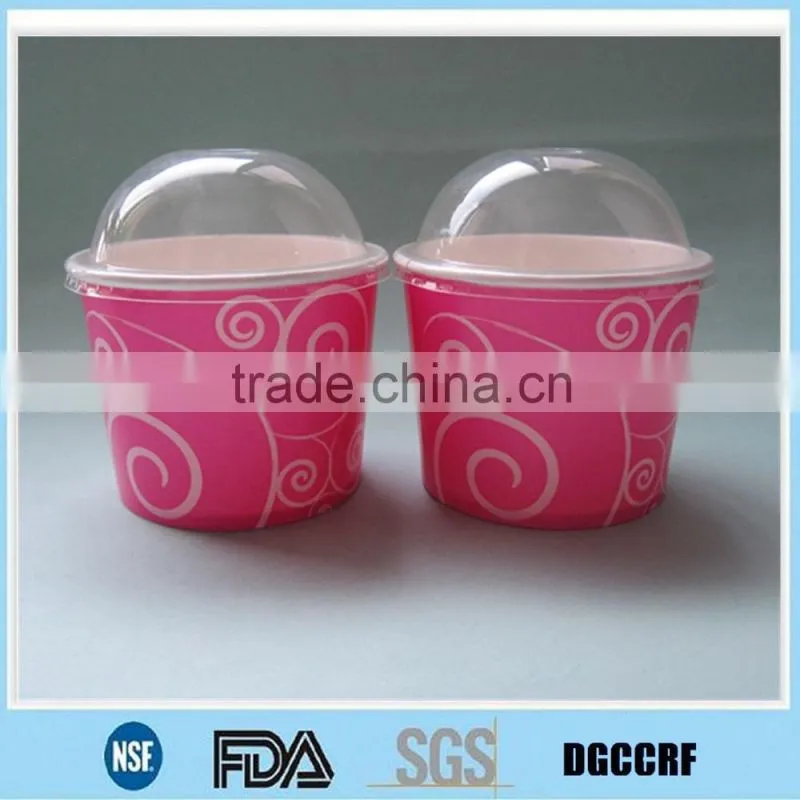 Biodegradable frozen yogurt paper cup