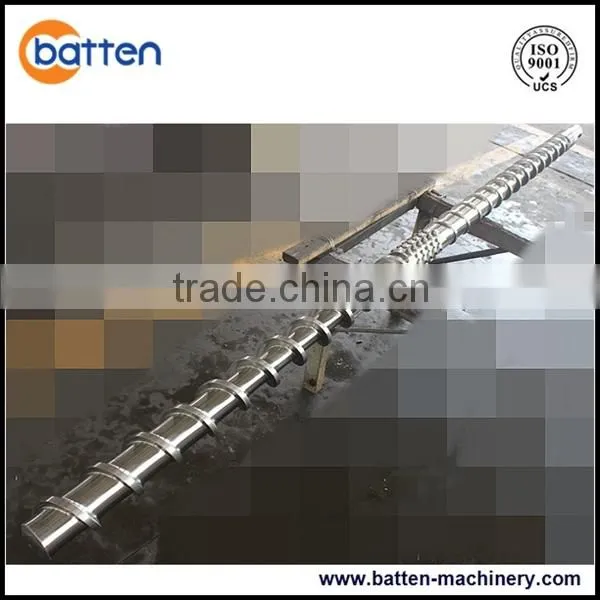 PP/PE flankes granulate single plastic extruder screw barrel