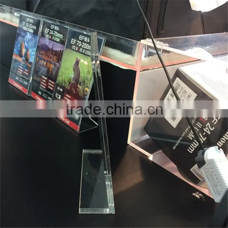 Factory wholesale cheap acrylic label holder, display supermarket labels