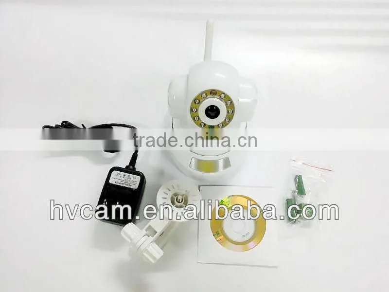 easy control, Pan and Tilt plug and play Standard H.264 compression wireless smart robot camera