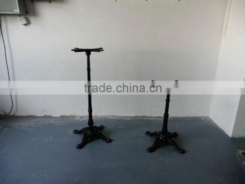 Fancy antique dining room cast iron table base for patio F31