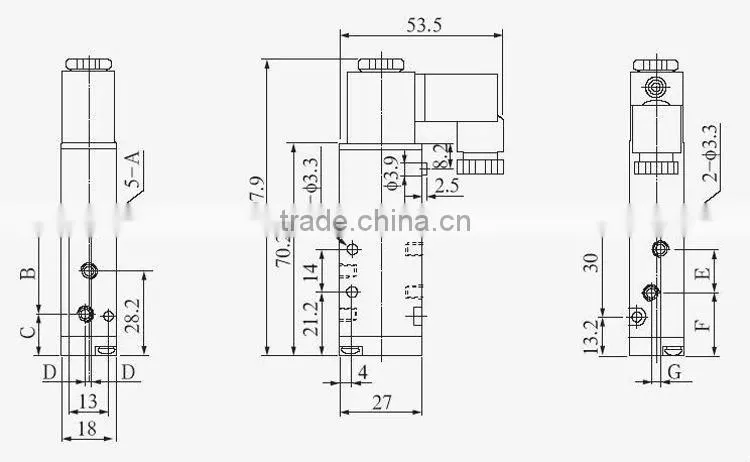SV251-08 medium presusre airtac pneumatic Valve