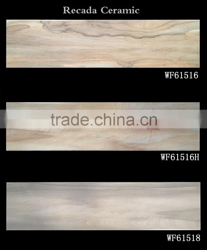 150x600 3D latest wooden wood design floor tiles
