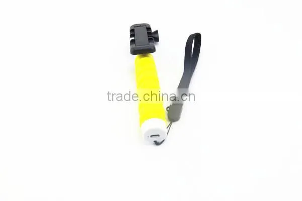 NEW ARRIVALS 2015 Bluetooth selfie stick with Stainless spiral sleeve