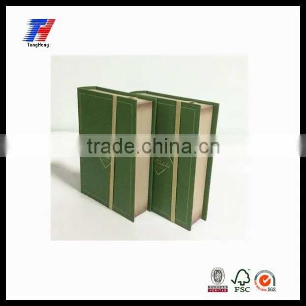 Book shaped paper OEM box, high quality box, packaging box