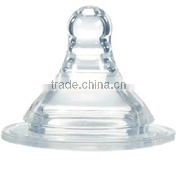 BPA free molding silicone wholesale baby nipple