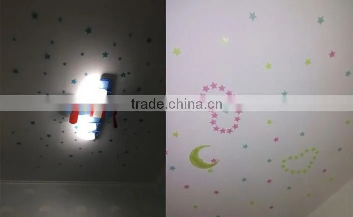 Hot Glow in the Dark Bedroom Sticker Wall Art Star Moon Decor DIY Stickers