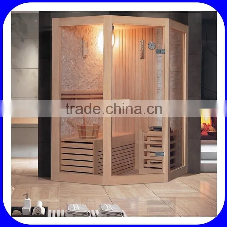 3~4 person traditional stone dry steam sauna room