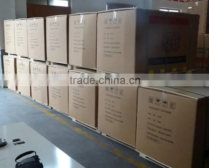 BISON(CHINA) Strong Diesel Engine 380V 8.5kw Three Phase Generator Set