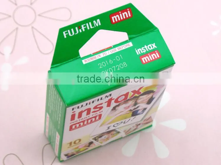 10 Sheets Fujifilm Instax Mini White Side Film for 7 7s 8 10 20 25 50s 50i SP-1