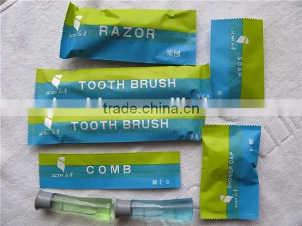 Hotel Amenities Sets / Disposable Comb/ Tootbrush /Shampoo/ Soap