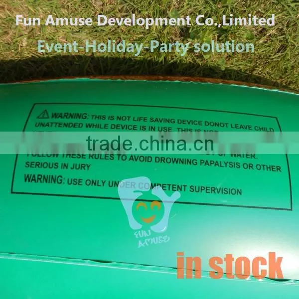 Water play equipment fruit watermelon pool float inflatable donut